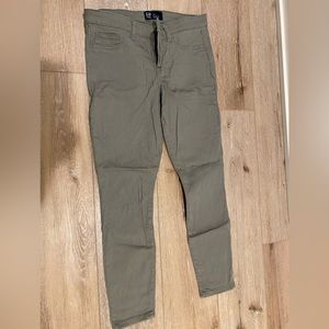 GAP Muted Green Jeggings